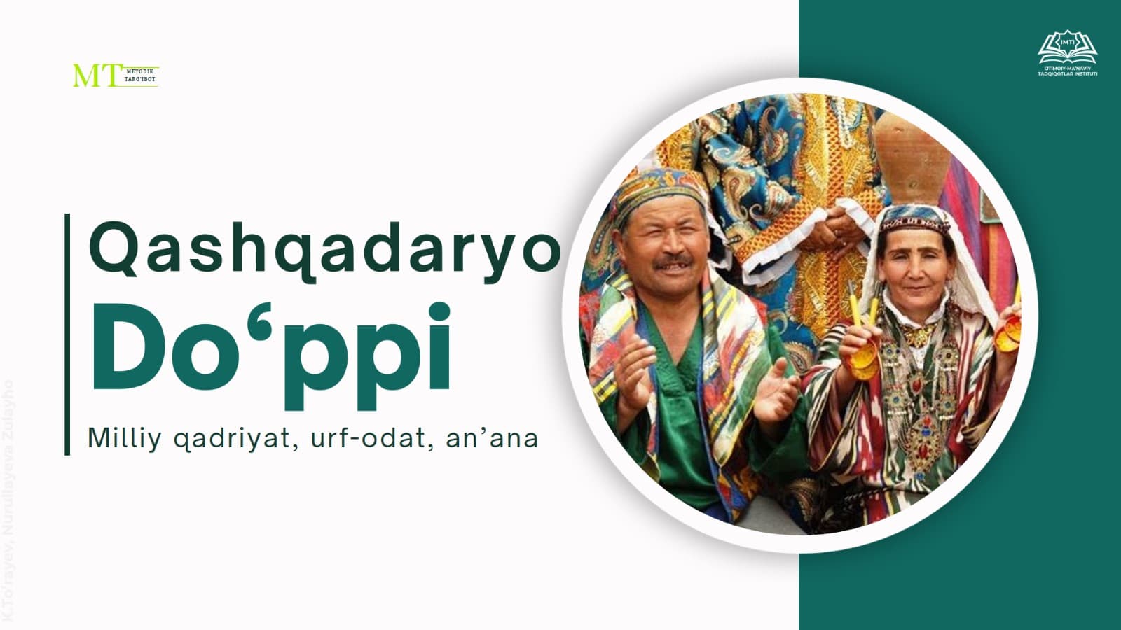 "Qashqadaryo do'ppilari"